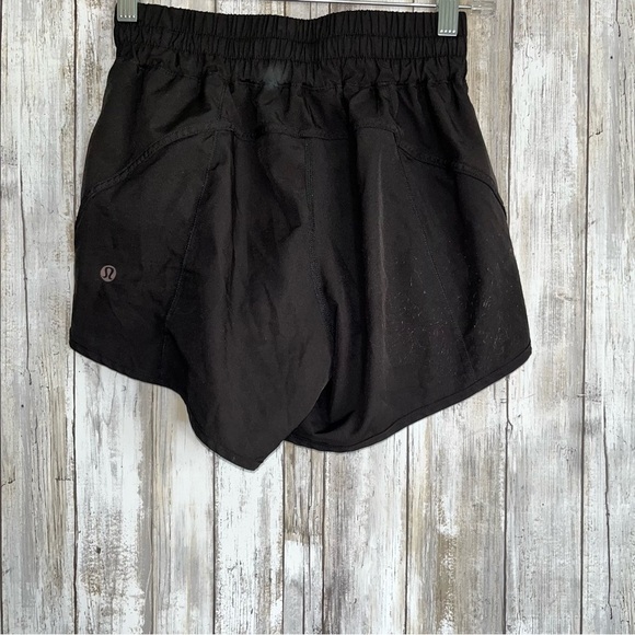 Lululemon High Rise Track That Lined Black Shorts - Picture 2 of 10